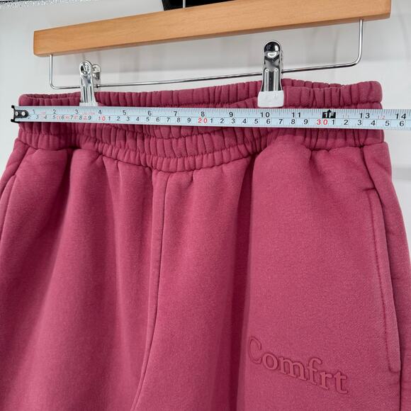 Comfrt Set Berry Minimalist L Hoodie Sweatpants Aesthetic Weighted Loungewear - Picture 8 of 12